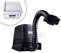 Unidades portátiles de la extracción de polvo de la purificación de Benchtop que sueldan del extractor ligero del humo