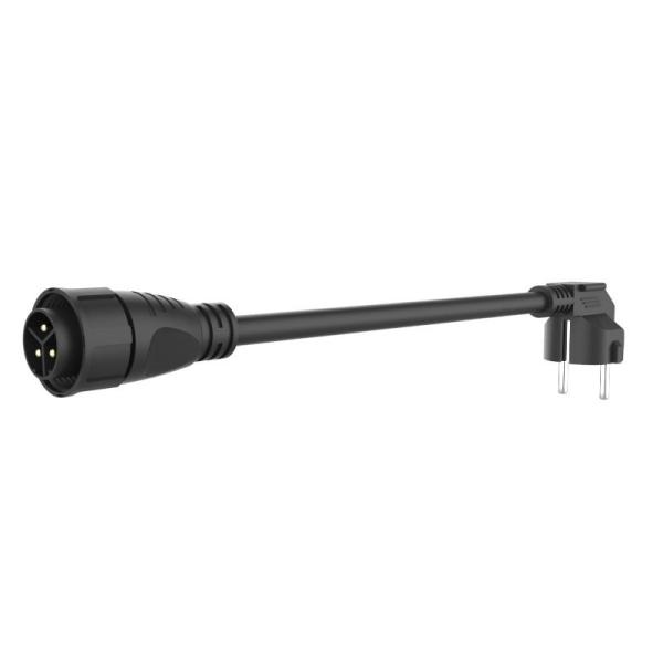 M25 3 Core Waterproof Male Cable Connectors European Standard For Micro Inverter