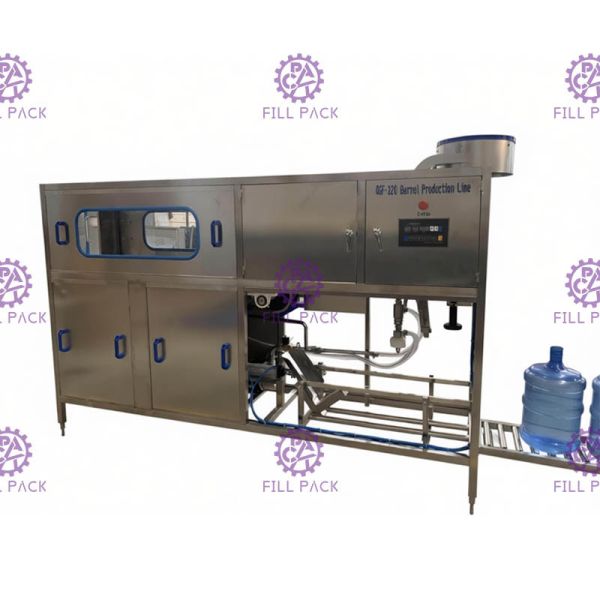 QGF-120 barrel / gallon bottle water filling equipment with automatic bucket