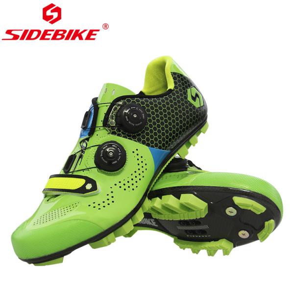 Skid Proof Waterproof Cycling Footwear , Mens MTB Shoes OEM / ODM Accept