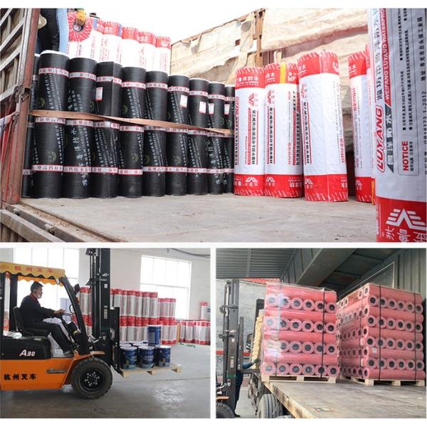 PP PE Polyethylene Polypropylene Polymer Waterproof Membrane Compound Waterproof Membrane