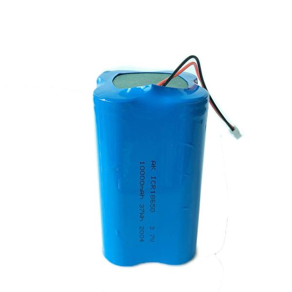 IEC62133 Certified | Rechargeable 18650 Battery Pack | 10Ah Li Ion 3.7 V Battery with 1C Discharge for  Electric Bike | China Manufacturing Factory