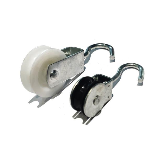 Hanging Hook Wire Exterior Electric Cable Guide Pulley Straight Line Cable Roller 2.5