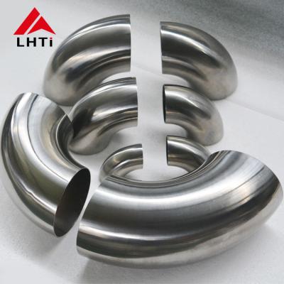 Titanium bend Elbow price Gr2 TA1 exhaust Titanium bends 45 Degree 90 Degree 180 Degree Titanium Elbow