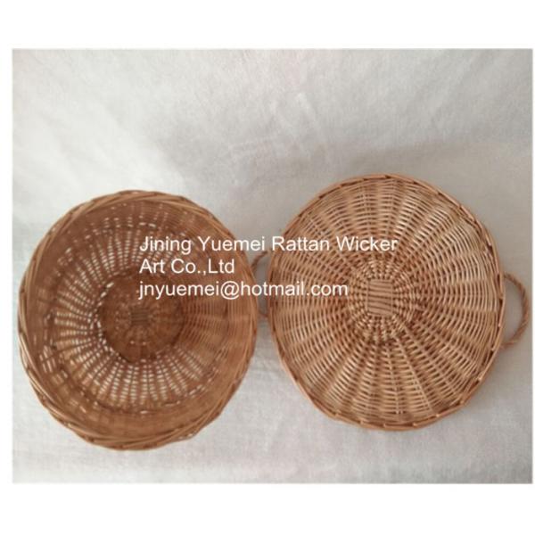 2016 wicker tray bread tray handmade harmless customized home use round with cover