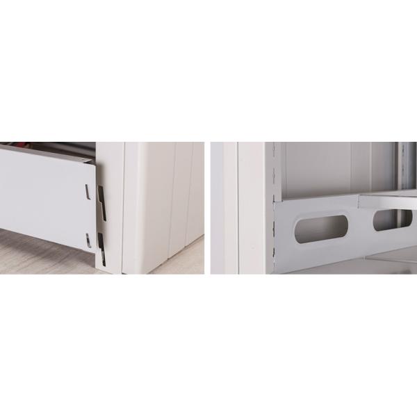 Estantes ajustables del metal de la exposición de la capa del polvo