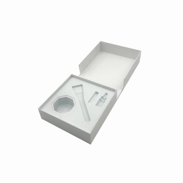 UV Logo Customized Premium Cardboard Eye Cream Gift Box With Magnetic Closing Lid