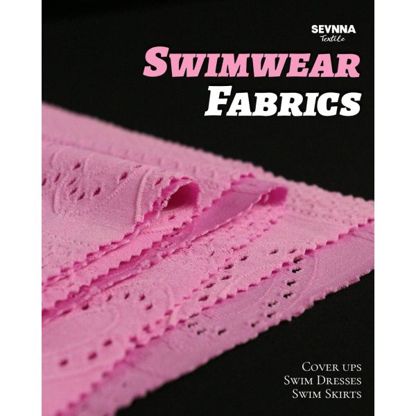 Men Recycled Swimwear Fabric Sustainable Comfortable Textile Designed for Adults Ideal Swimwear Manufacturing Material