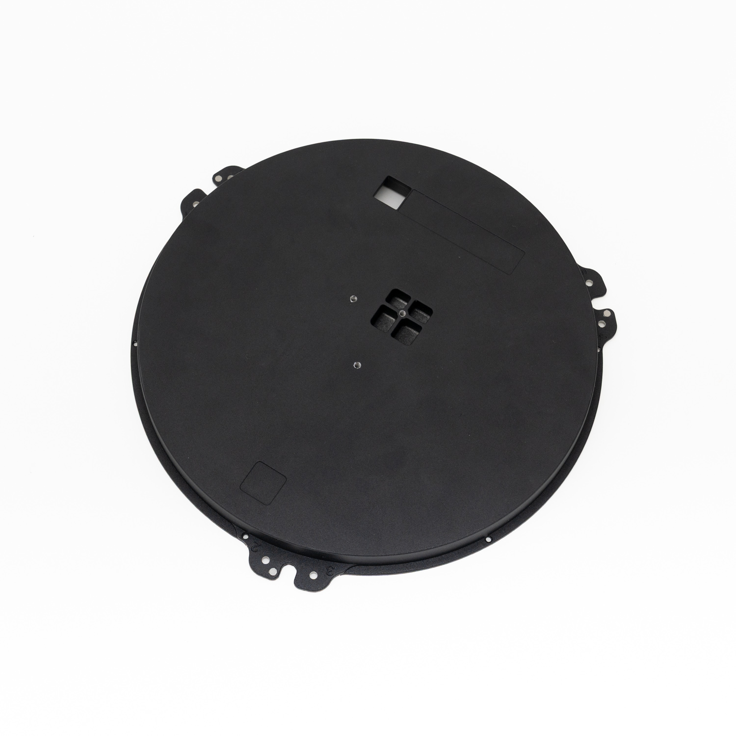 Custom Made Aluminium A380 Die Casting Chassis Parts with Powder Coating and CNC Machining