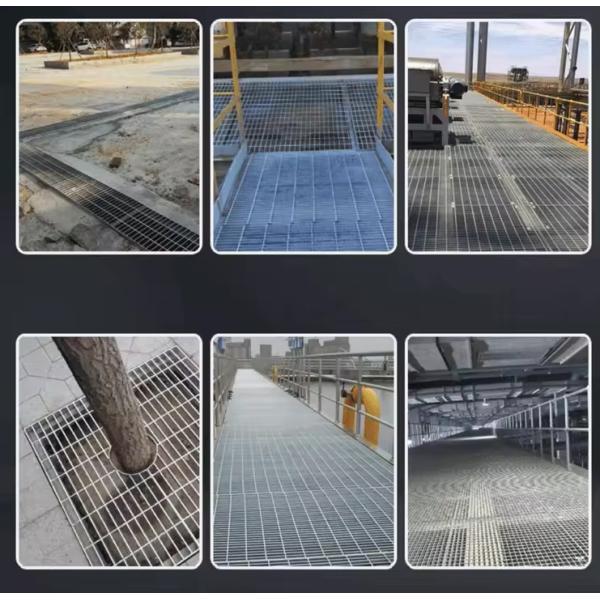 Galvanized Decoration Steel Bar Grating Floor Grating Steel For Park Heavy Load Hot Dipped