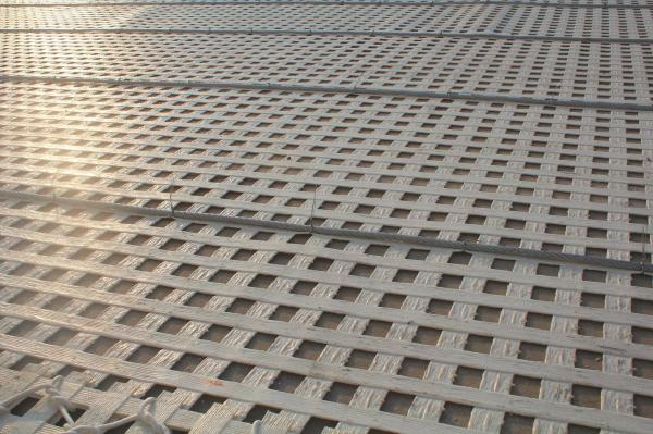 Retardador Geogrid tecido ANIMAL DE ESTIMAÇÃO de 400KN/M High Strength Fire para o reforço de mineração do telhado