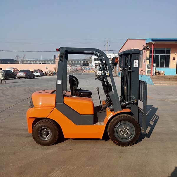 Duplex 3m CPCD35 3.5 Ton Diesel Forklift MITSUBISHI Diesel Forklift Use In Warehouse