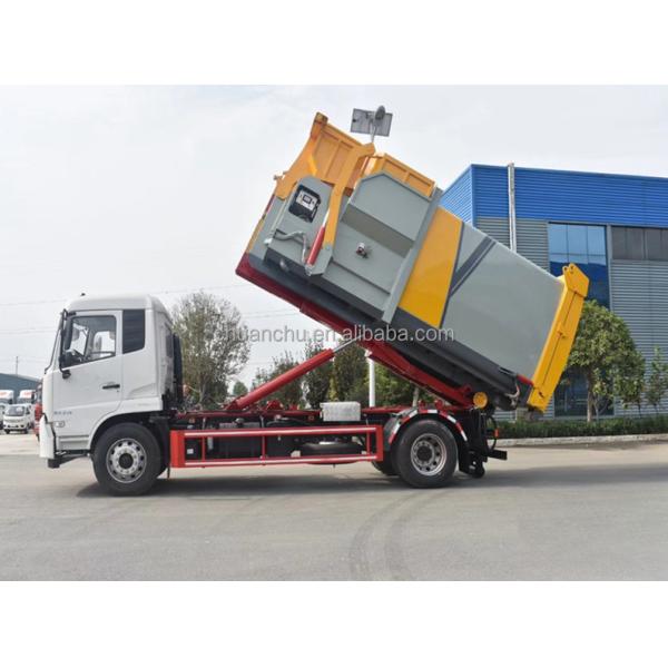 10 Tons Hydraulic Arm Hook Lift Garbage Truck Dongfeng 8tons Hook Arm for Customized Waste Solutions