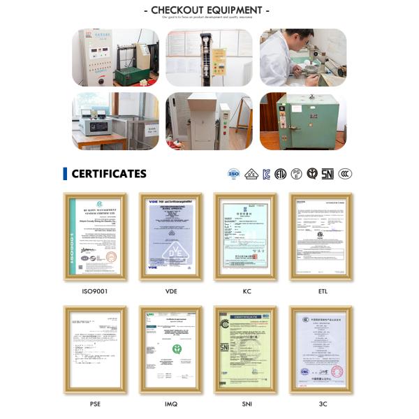 Customized Entension Socket Made with Oxygen Free Bared Stranded Copper Conductor Material