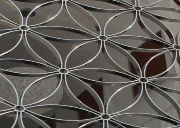 Wear Resistance Decorative Stainless Steel Wall Panels Withstand Molding / Drawing