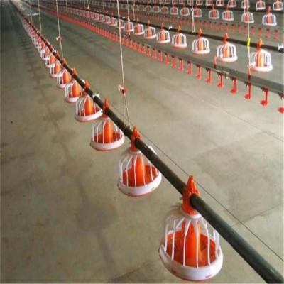 Linha do bocal automático das aves domésticas da construção de exploração agrícola da galinha sistema bebendo do bebedor do conjunto completo para galinhas