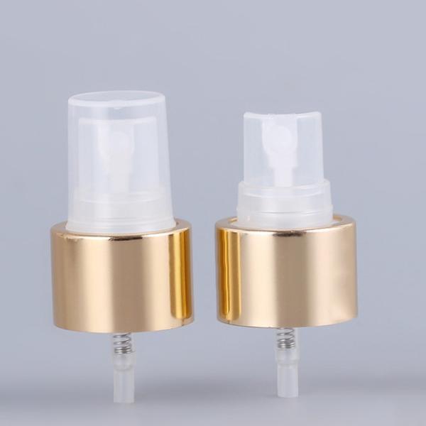 Transparent Plastic Fine Mist Spray Nozzles 24/410 Gold Sprayer Pump