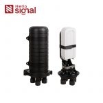 Соединение Closure-ZCSC-H024-02 7231102 черного оптического волокна горизонтальное