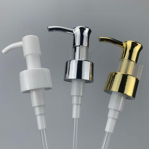 24MM Gold Lotion Dispenser Pump Aluminum Perfume Sprayer