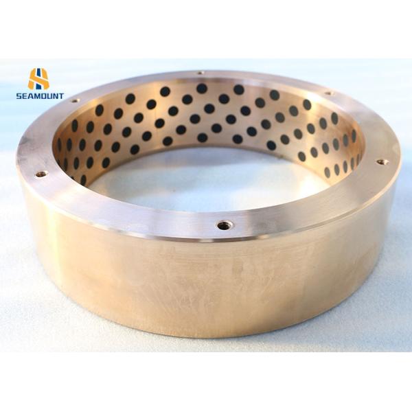 High Force Bronze Graphite Flanged Bearing Self Lubricating Metal With CE Certification