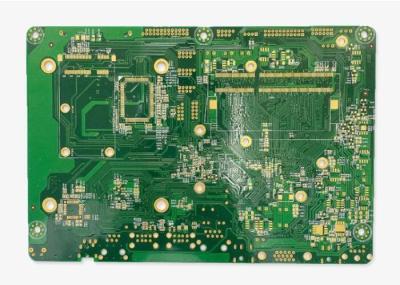 Através da placa 8layers 1oz do PWB de Vias ENIG 2.0mm Hdi