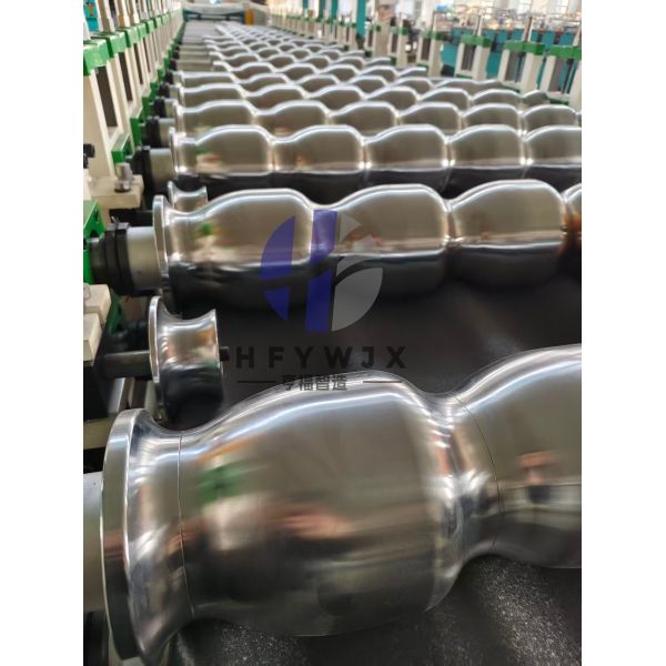 Intelligent Control 16-21 Roll Glazed Tile Roll Forming Machine 1110  Full Automatic