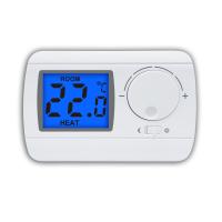 Lâmpadas de fundo LCD Smart Digital Wired Room Thermostat para sistema de aquecimento doméstico