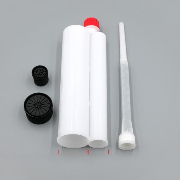 400ml 3:1 Empty Plastic 2 Part Epoxy Cartridge Tube For Polyurethane Foam Tube