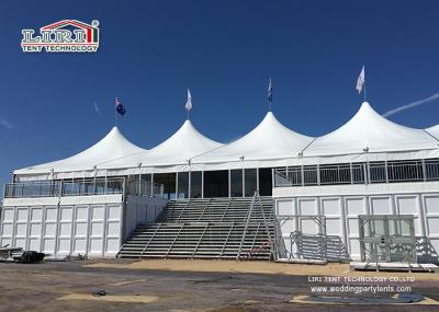 25M x 50M  Double Decker High Peak Tents with ABS Hard Wall for Beer Festival