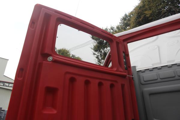 Toalha removível de HDPE no canteiro de construção, Toalha portátil de plástico para acampamento