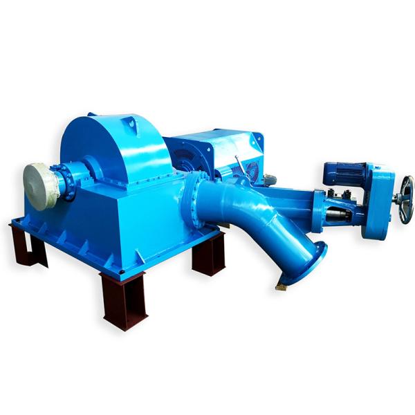 Efficiency Stainless Steel Turgo Turbine Generator 200kW-30MW Rated Power 500-3000rpm