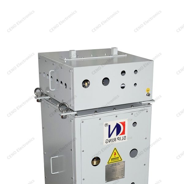 High-Power Slip Ring with Rugged Sealed Cabinet Design for Continuous Rotation
