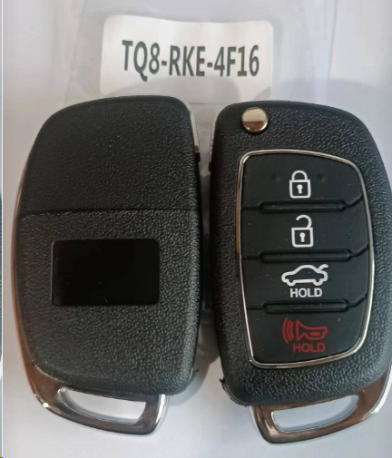 433 МГц 3+1 кнопка без чипа 95430-C1010 Flip Remote Key для Hyundai Sonata