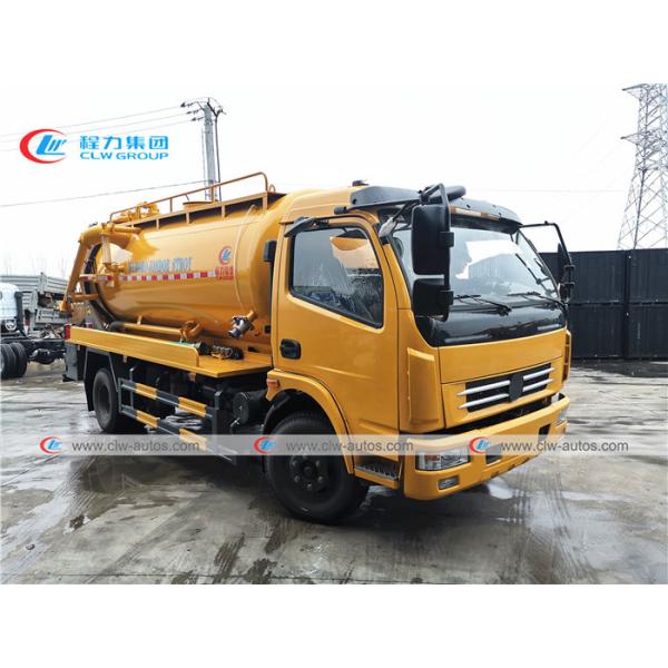 Тележка всасывания нечистот Dongfeng 6000L с насосом Jurop BP Mono Keiser