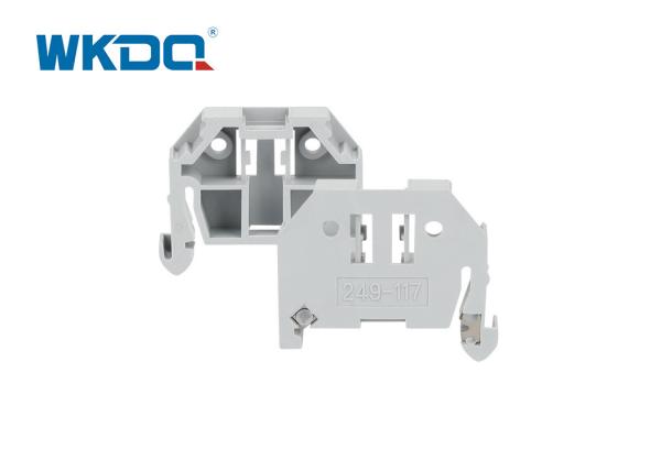 249-117 End Stop and Bracket Terminal Blocks Din Rail 35mm In Distribution Panel