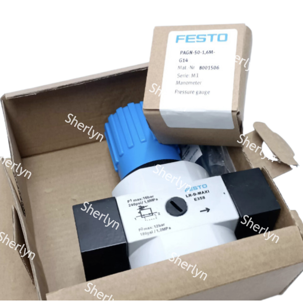 Original FESTO Air Regulator 162581 LR-3/4-D-MIDI