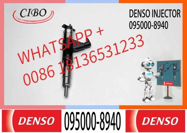 Factory Stock Genuine 095000-8940 Injector for Car Diesel Engine New Condition Common Rail RE530366 DZ100214 Model