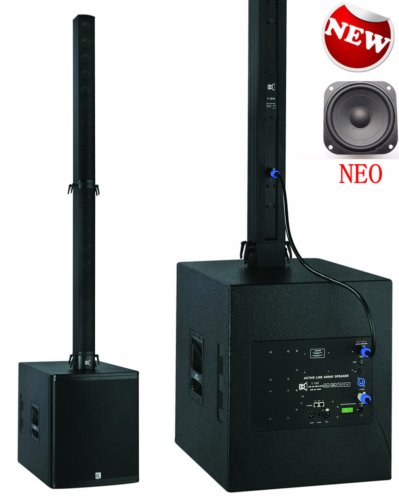 High End Active Line Array Speaker Column Professional Audio System