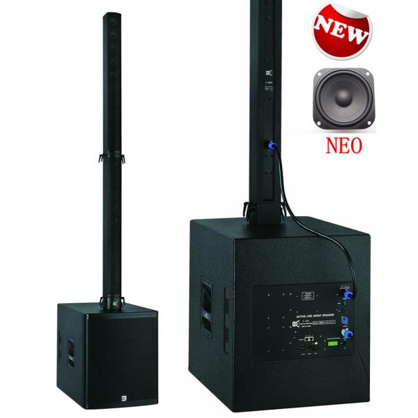 Active Line Array Speakers 18inch Sub Woofer , Column Bluetooth Speaker Music Instrument