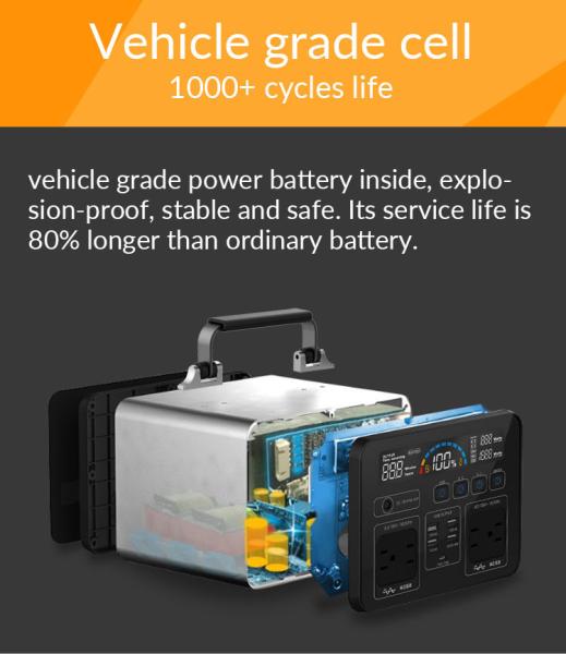 ROSH 700wh 189000mah Waterproof Portable Power Station