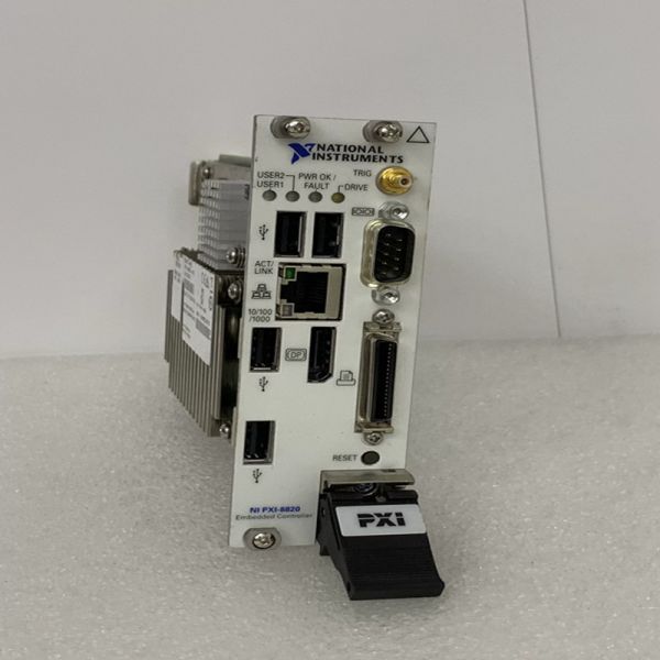 National Instruments PXI-8820 PXI Controller Intel Celeron Processor 132 MB/S Bandwidth PXI Controller