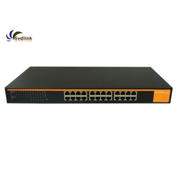 24 переключателя POE оптического волокна гигабита 30W