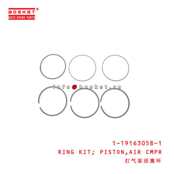 1-19163058-1 Compresseur d'air Piston Ring Kit adapté à une ISUZU CXZ51K 6WF1