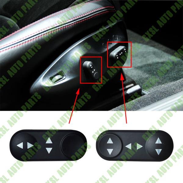 Pour Maserati GranTurismo Grancabrio Quattroporte Bouton avant et arrière et dossier régler le bouton Adaptation OEM 980145095 980145096