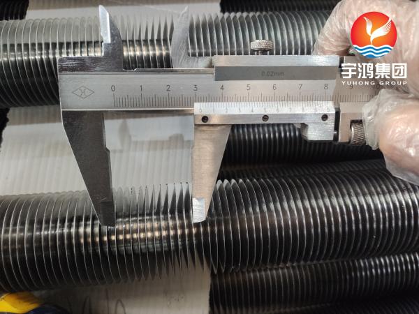 L-Type Wound Fin Tubes Carbon Steel ASTM A179 Base Tube With Aluminum Fins