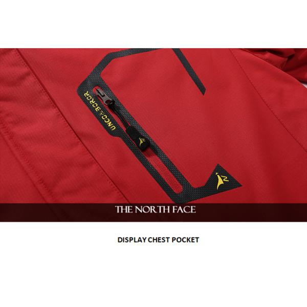 Lightweight Hooded Anorak Jacket Outdoor Snowboard Windbreaker Embroidered