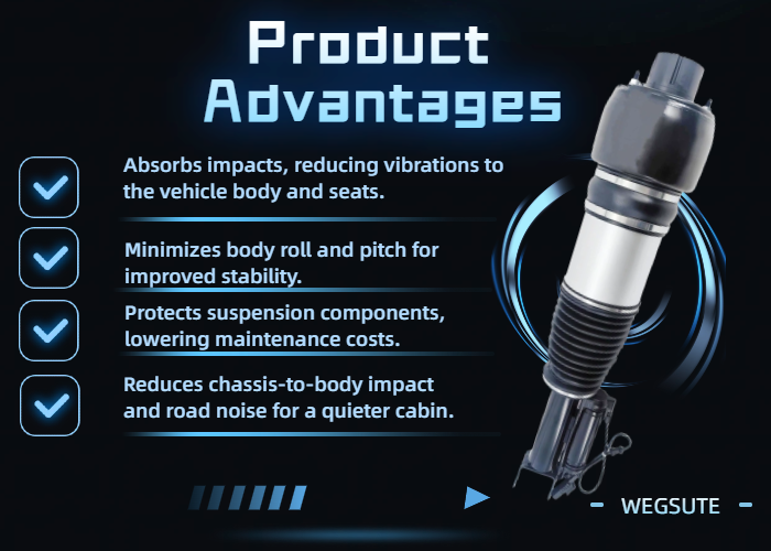 Airmatic Suspension Shock For Mercedes-Benz E-Class W211 CLS-Class W219 Front Left 2113206113