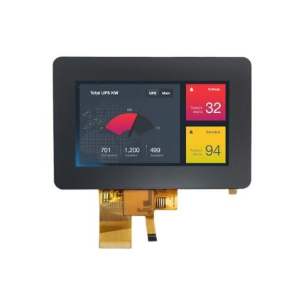 módulo do lcd do tft de 4,3 pontos da polegada 480x272 com tela táctil do P-tampão