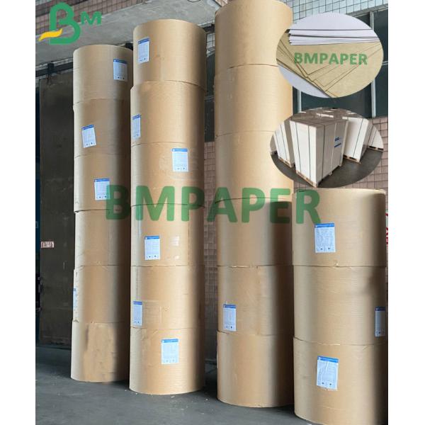 200gr White Board Kraft Back Aseptic For Liquid Packing frzen chilled Beverage Packing Paper Width 1080 Mm