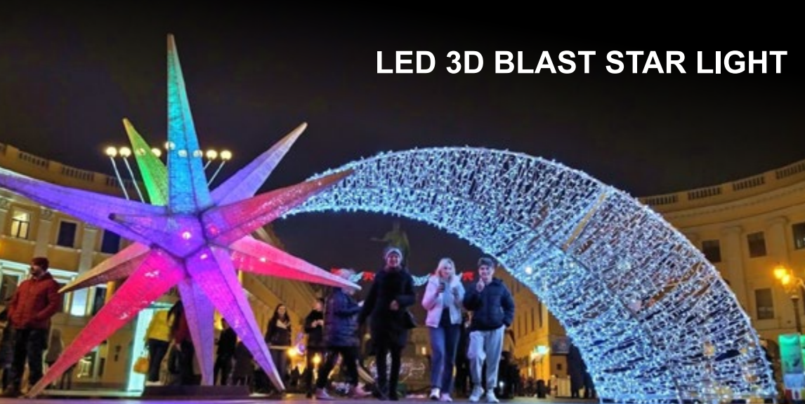 giant commercial led christmas gift box archway walk-through photo prop motif light for outdoor event plaza lighting decoration
